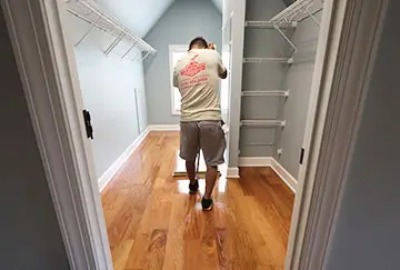 Professional sanding and refinishing hardwood floors