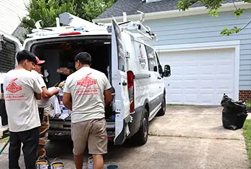 Hardwood Rescue NC local Morrisville team and fleet